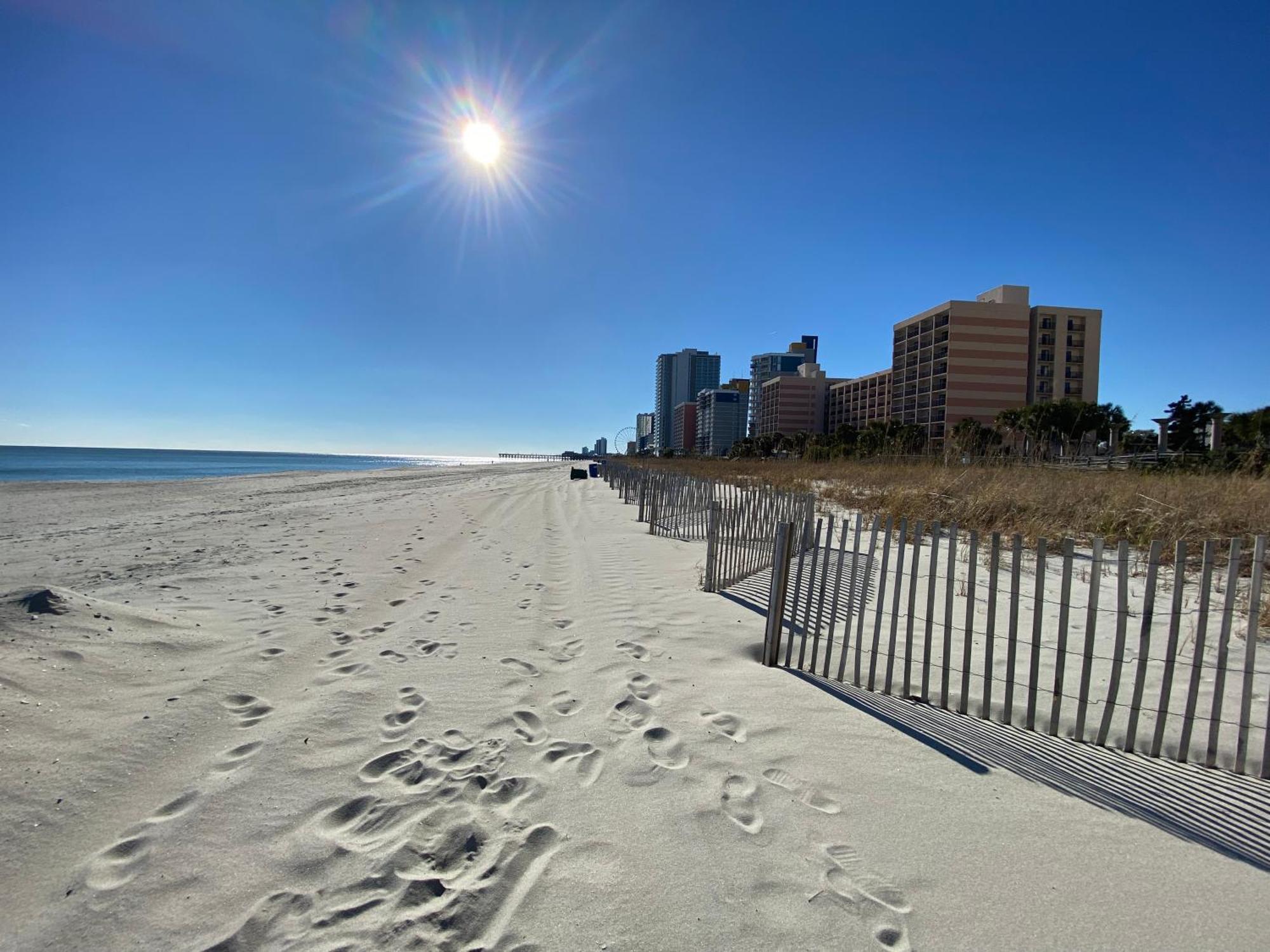 Camelot By The Sea Ocean Front Condo Миртл-Бич Экстерьер фото